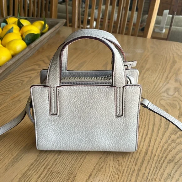 Kate Spade Gray Crossbody Bag with Pebbled Finish - Picture 3 of 8